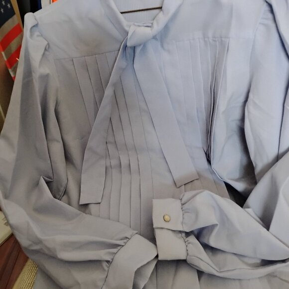 ladies Vintage long Sleeve Blouse size 14 - Picture 4 of 4